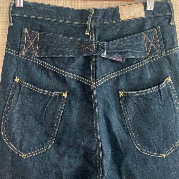 Kapital dropped crutch, cinch back denim - Picture 2 of 12